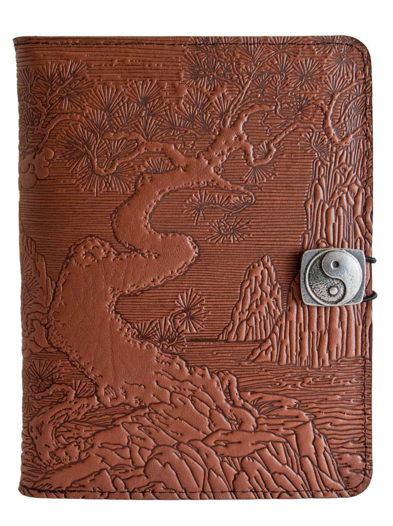 Genuine leather cover, case for Kindle e-Readers, River Garden , Saddle