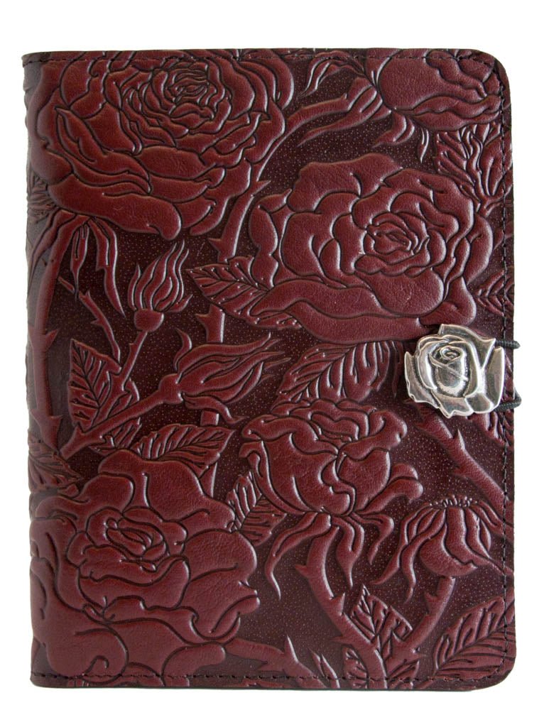 Genuine leather cover, case for Kindle e-Readers, Wild Rose, Wine