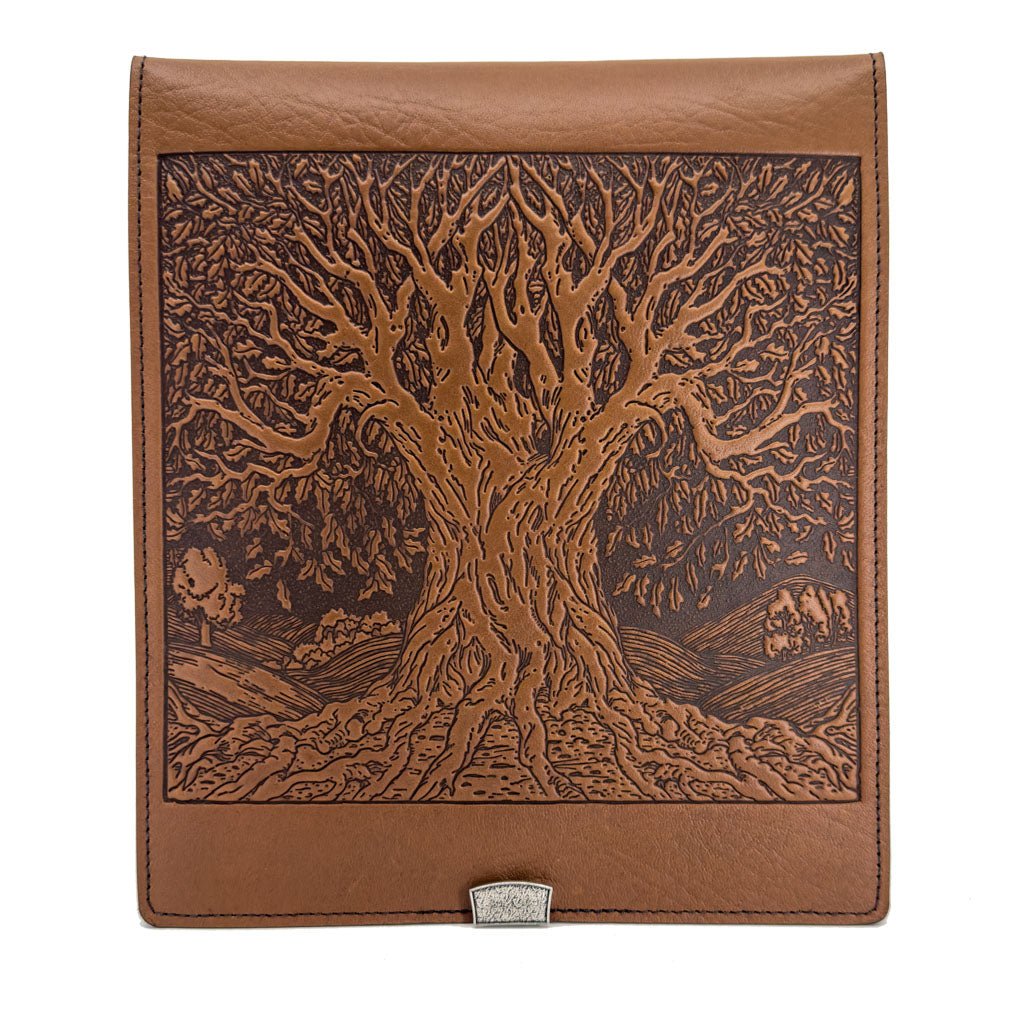 Oberon Design Leather Kindle Scribe Cover, Tree of Life