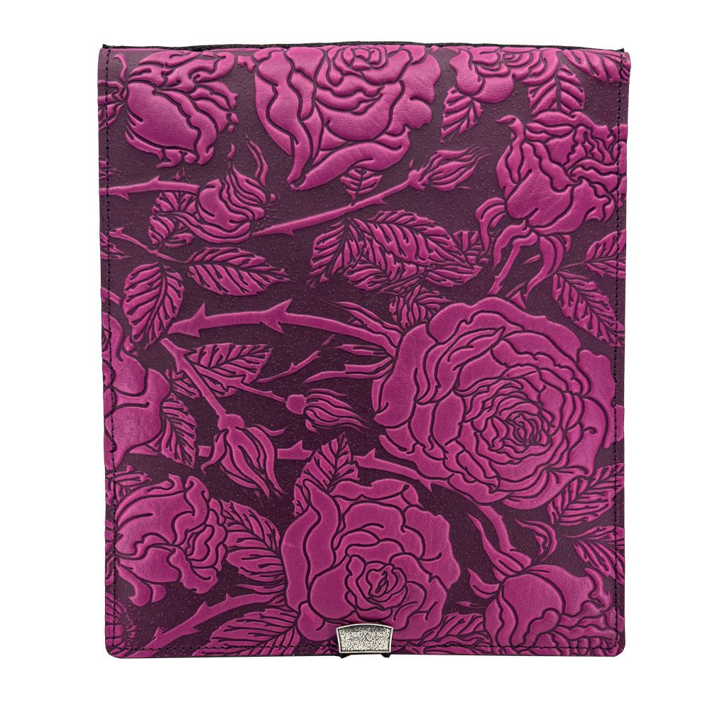 Oberon Design Leather Kindle Scribe Cover, Wild Rose in Orchid
