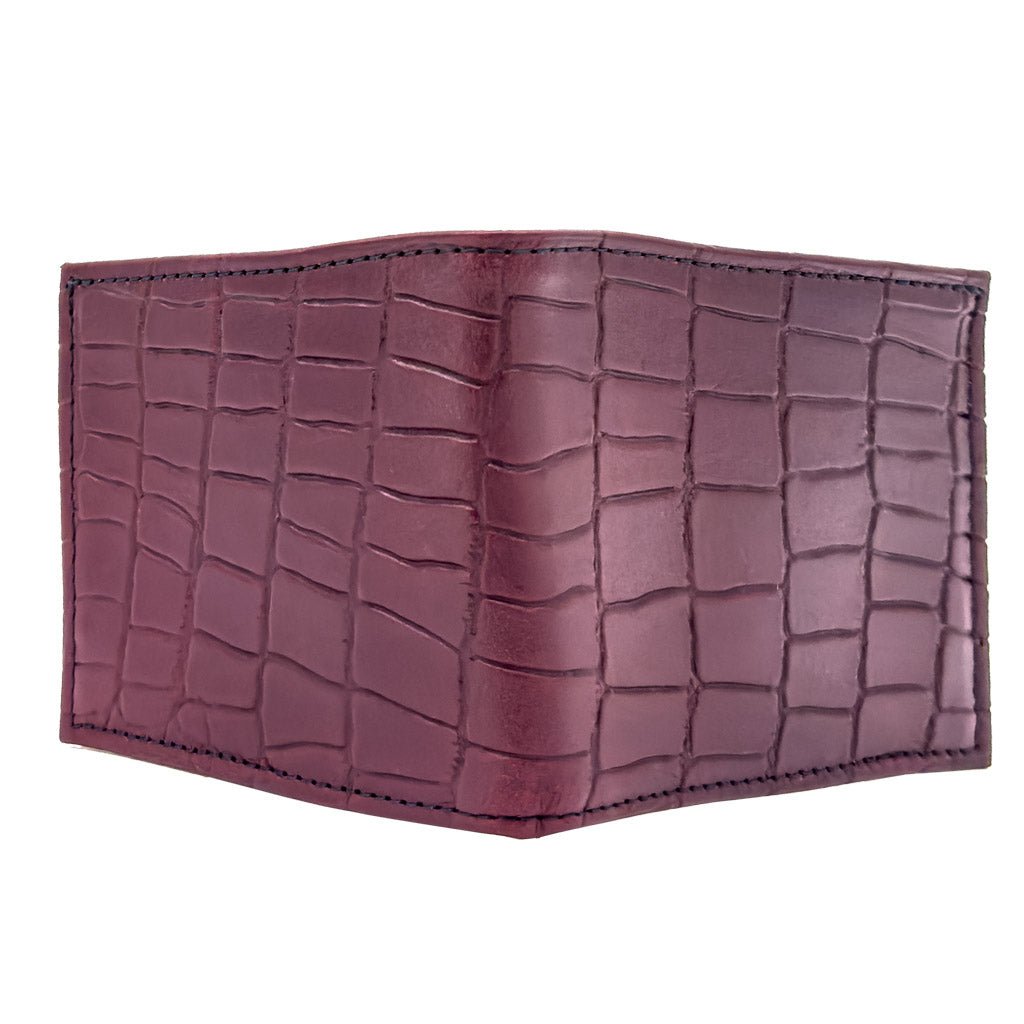 Leather Bi-Fold Wallet, Limited Edition Rustic, Alligator