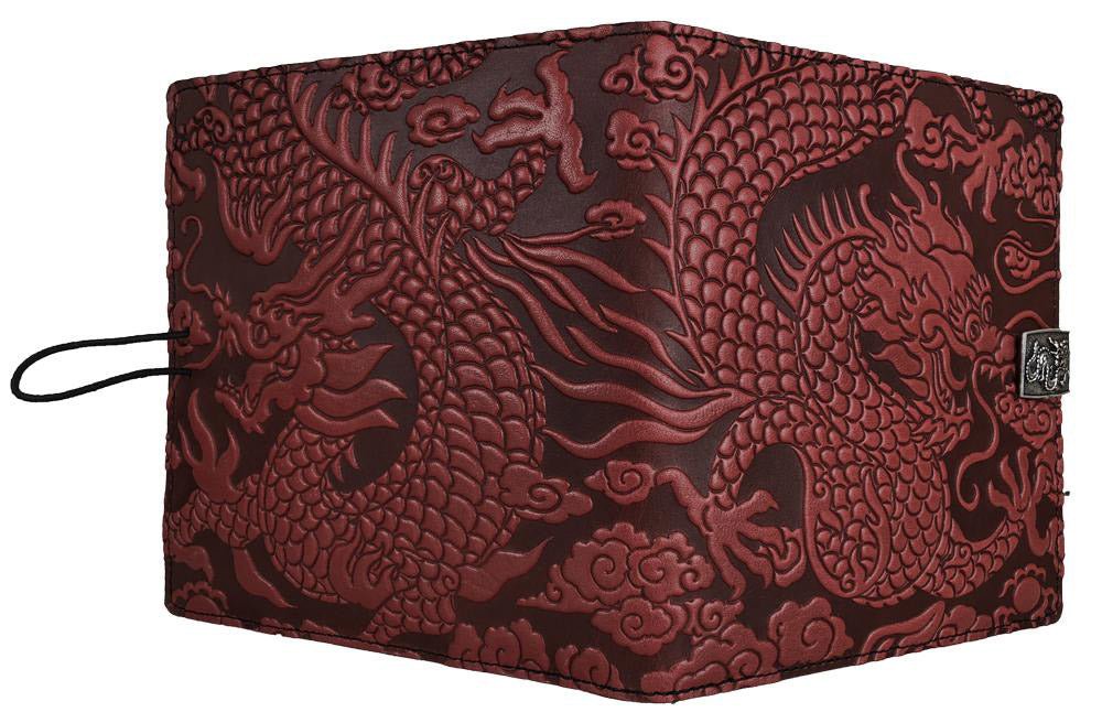 Leather Cover for Kindle Oasis, Cloud Dragon