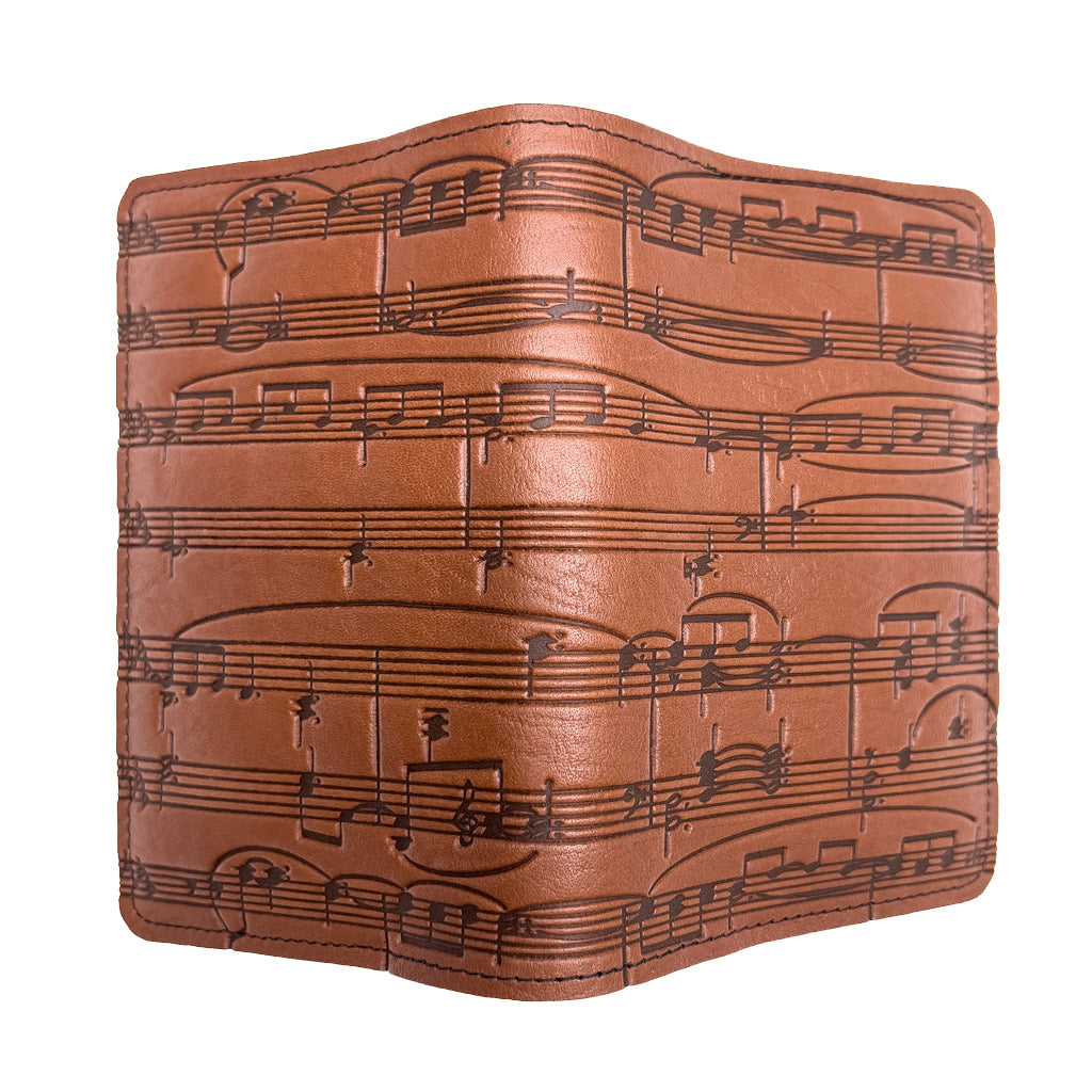 Oberon Design Refillable Leather Pocket Notebook Cover Sheet Music Oberon design refillable leather pocket notebook cover sheet music