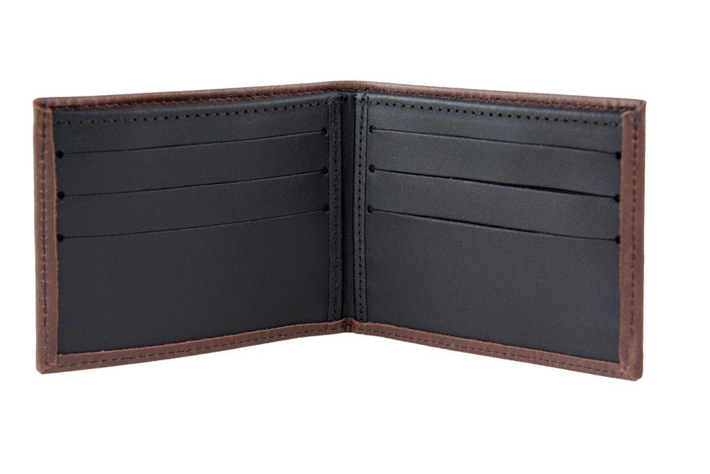 Oberon Design Leather Men&#39;s Wallet, Interior