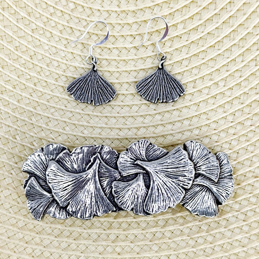 Ginkgo Leaf Jewelry Set - Main