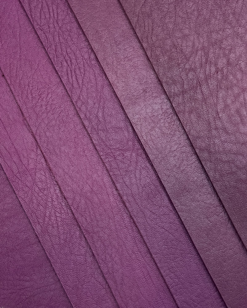 Oberon Design Orchid Leather Color Variations