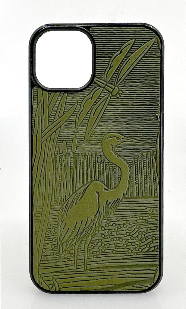 SECOND, iPhone 13 Case, Dragonfly Pond in Fern