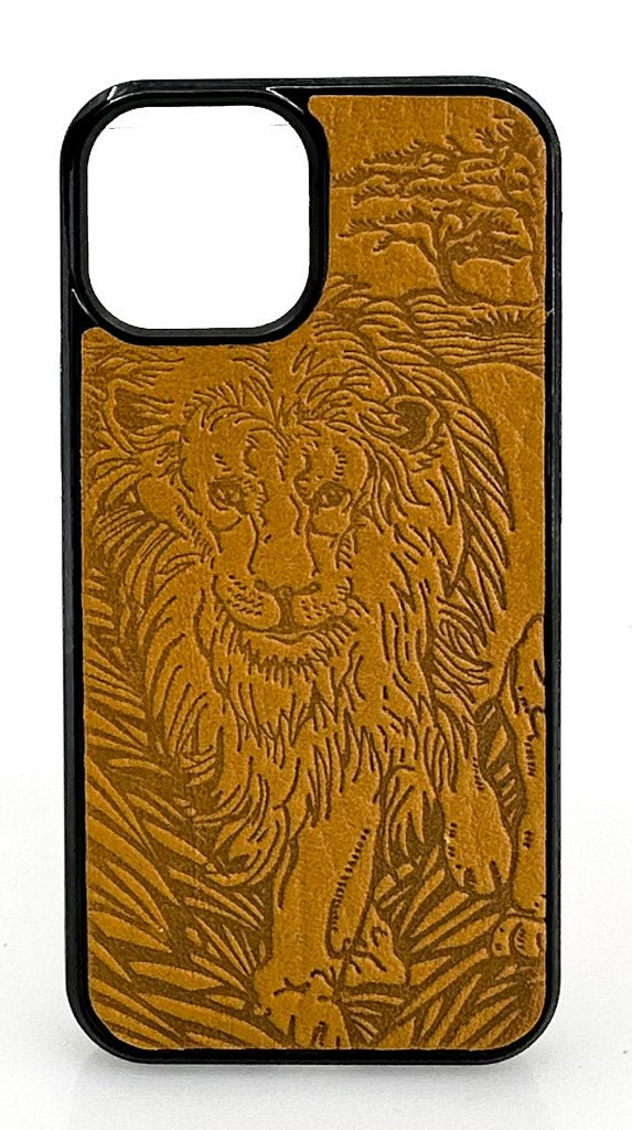 SECOND, iPhone 13 Mini Case, Lion in Marigold