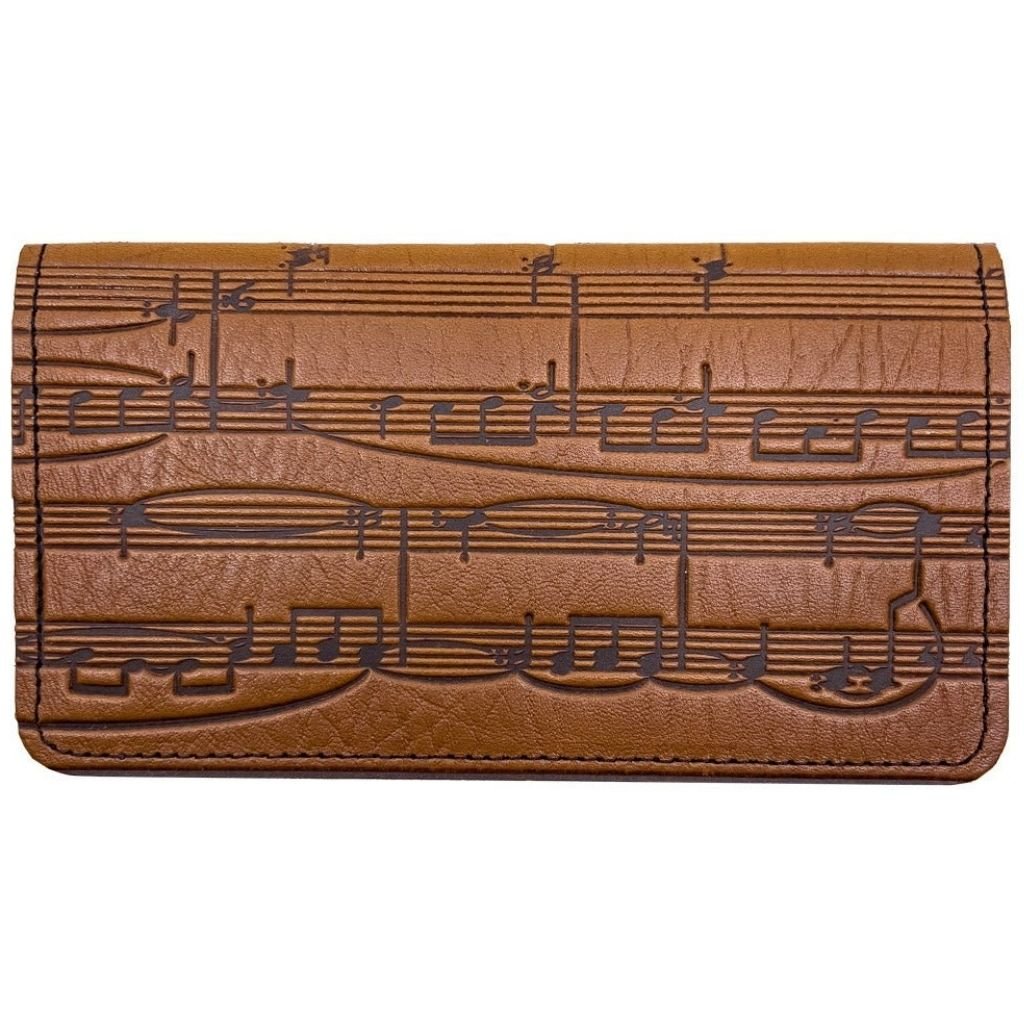 Checkbook Cover, Sheet Music, Saddle