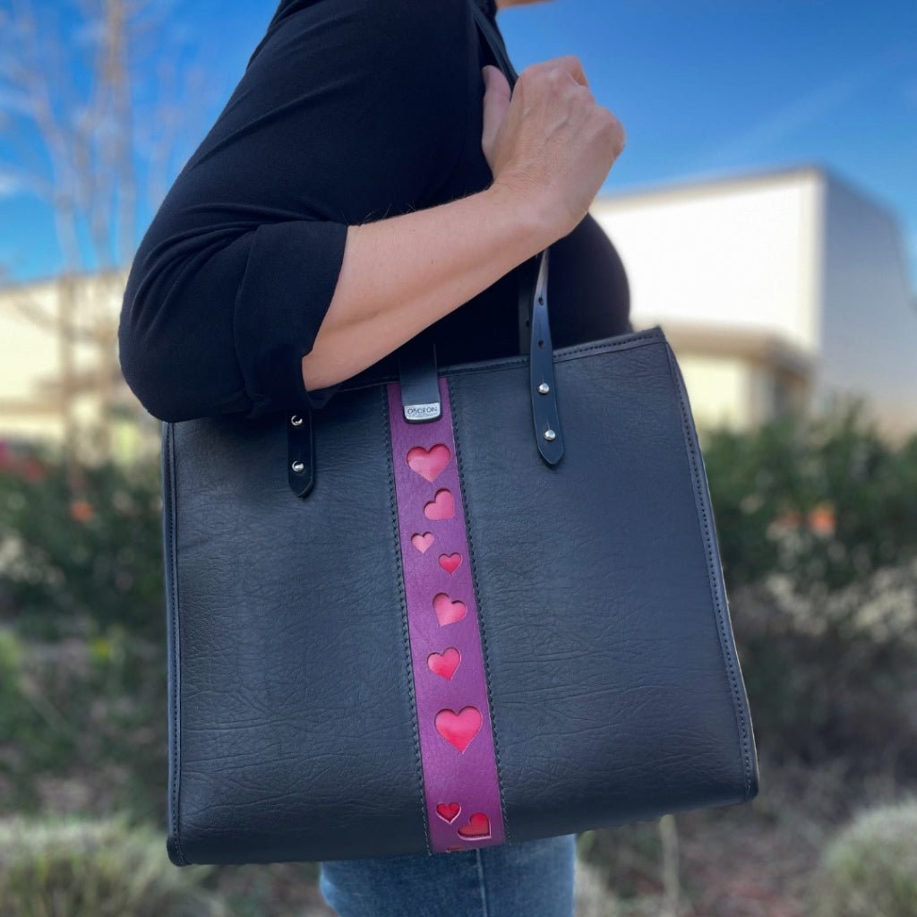 Sonoma tote Valentine lifestyle by Oberon Design