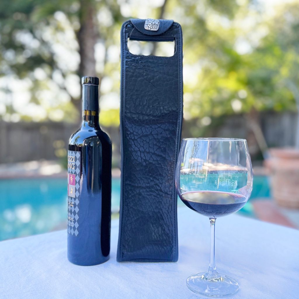 Black wine bags online