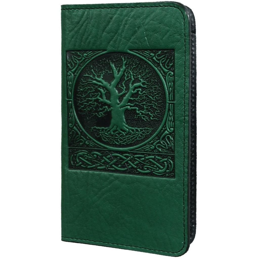 World Tree Checkbook Cover, Green