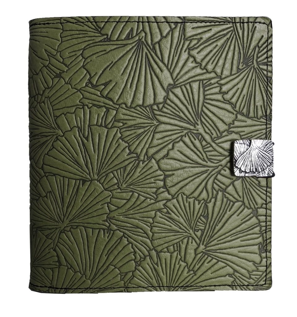 Leather Cover for Kindle Oasis, Ginkgo