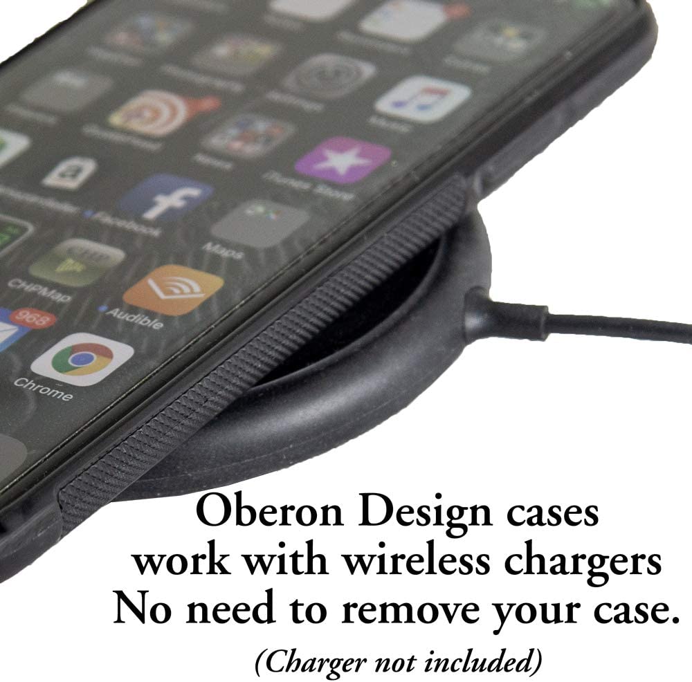 HAPPY EXTRA, Leather iPhone 11 PRO Case, Cloud Dragon in Red - Oberon Design