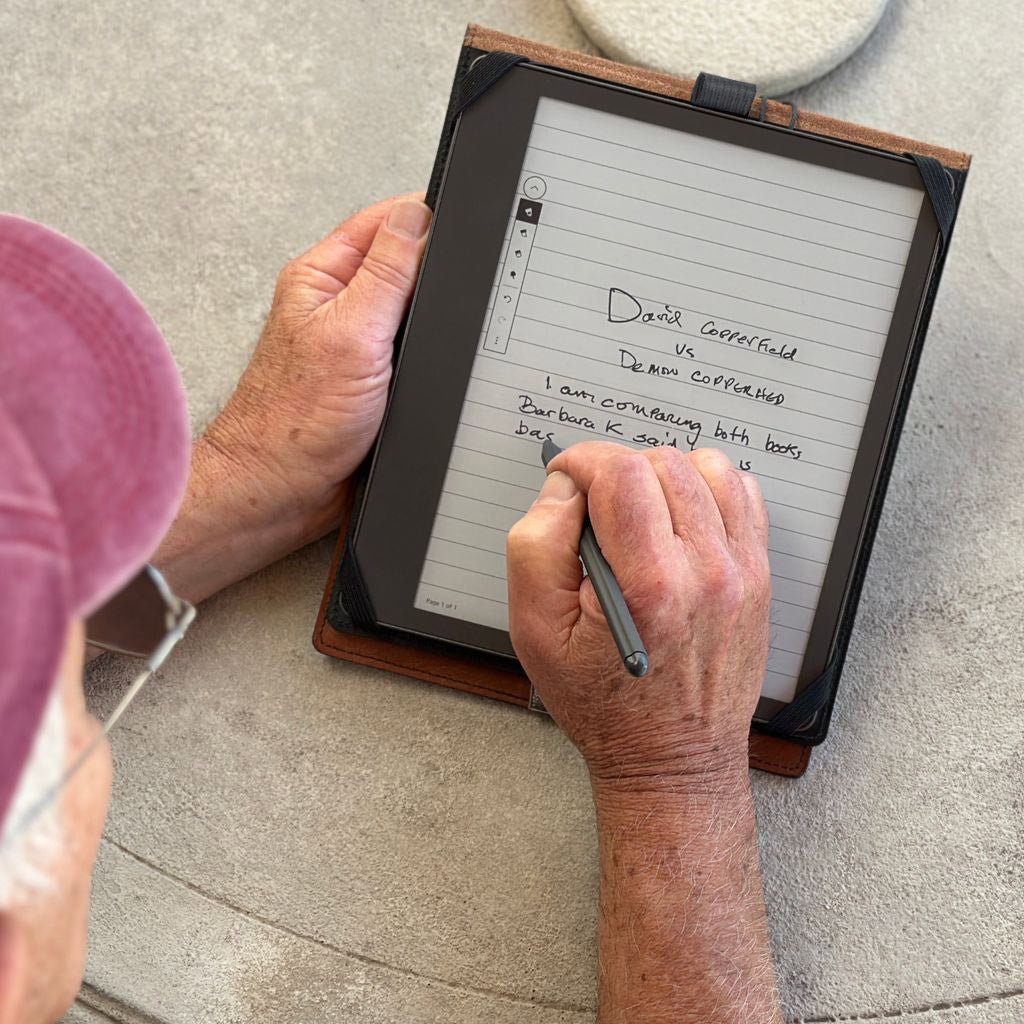 Taking Notes on a Kindle Scribe